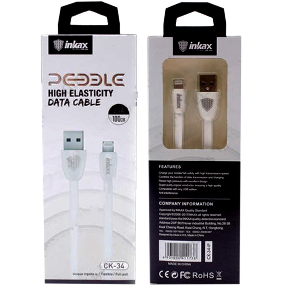 USB кабель inkax CK-34 iphone, фото 1