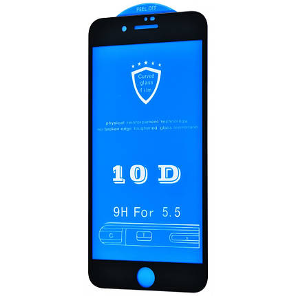 Захисне скло FULL SCREEN 10D на iPhone X/Xs (2 кольори), фото 2