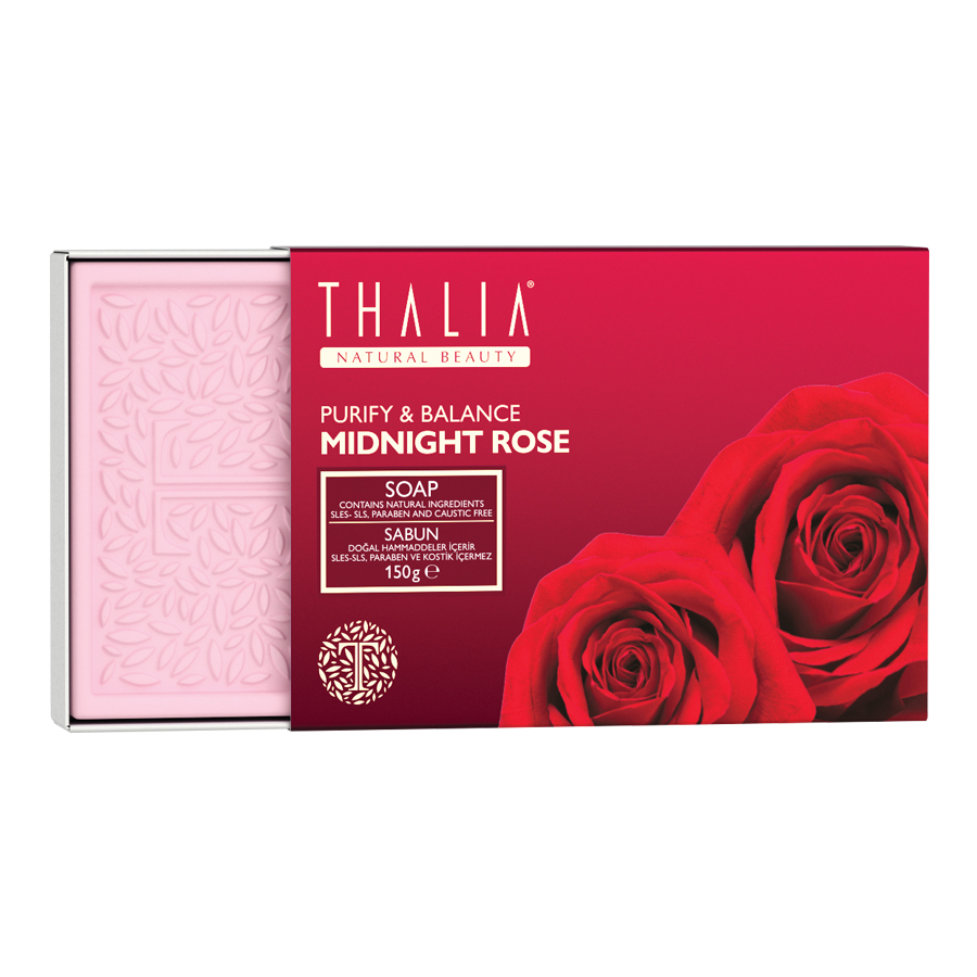 Натуральне мило Akten Cosmetics Thalia Опівнічна троянда 2 × 75 г (3605039)