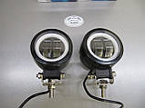 GV-20W СТГ. Додаткові LED фари круглі, з ДХО 2 штуки., фото 6