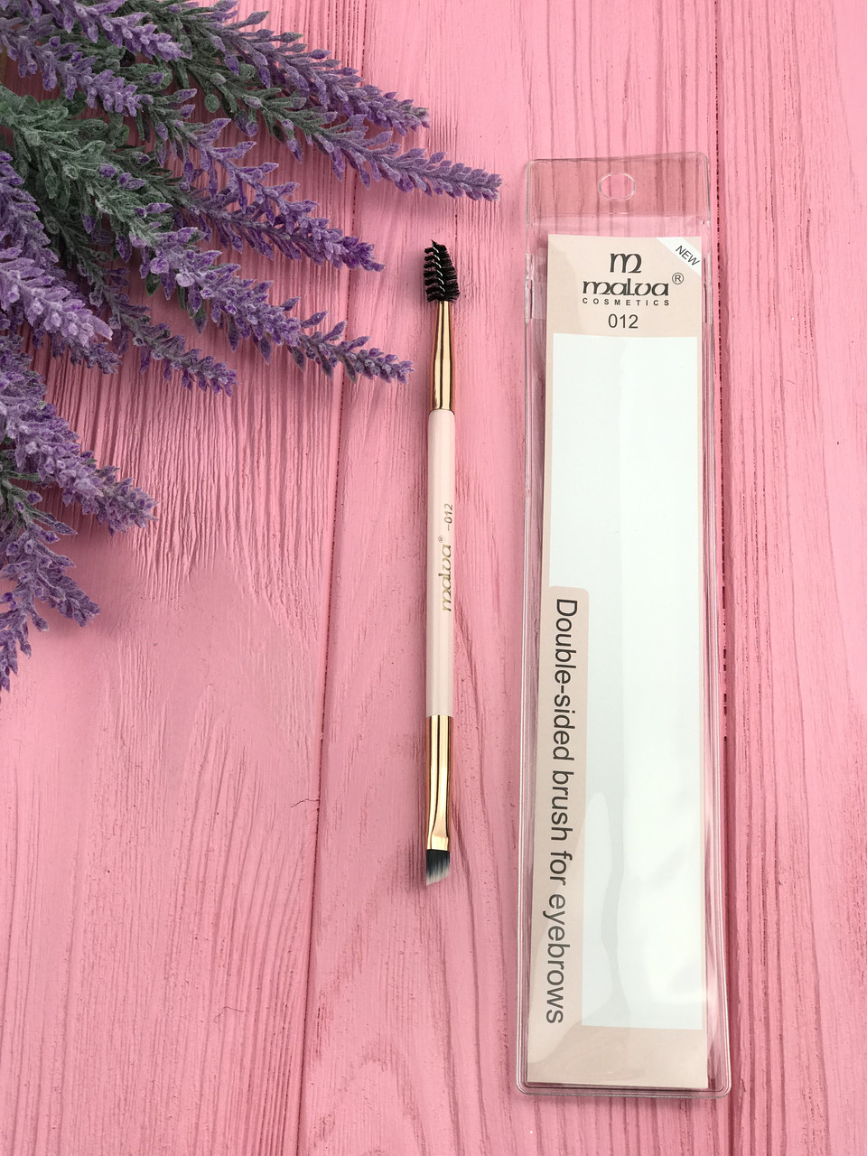 Пензель для брів No12 Malva Cosmetics