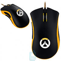 USB Миша дротова Razer DeathAdder Chroma Overwatch Edition ігрова з підсвіткою чорна