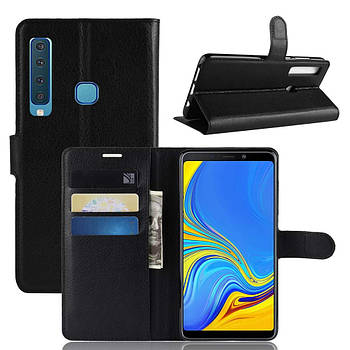 Чохол-книжка Litchie Wallet для Samsung A920 Galaxy A9 2018 Чорний