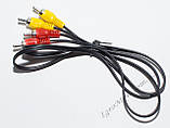 Відеокабель Денді (2 шт. за ціною одного. 1 м, 2хRCA), фото 2