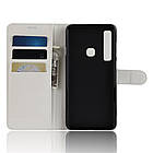 Чохол-книжка Litchie Wallet для Samsung A920 Galaxy A9 2018 Білий, фото 4