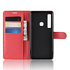 Чохол-книжка Litchie Wallet для Samsung A920 Galaxy A9 2018 Червоний, фото 4