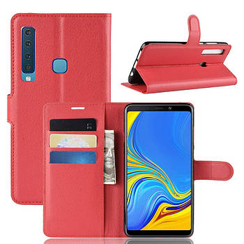 Чохол-книжка Litchie Wallet для Samsung A920 Galaxy A9 2018 Червоний