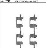 МОНТАЖНЫЙ КОМПЛЕКТ ДИСКОВЫХ КОЛОДОК VOLVO FL46 QUICK BRAKE QB1108