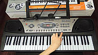 Детское пианино синтезатор MQ 810 USB с микрофоном и радио