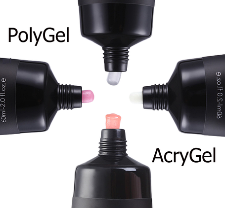 Полігель Poly gel для нарощування нігтів