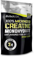 Креатин BioTech 100% Creatine Monohydrate 500 грамм