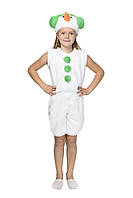 Карнавальный костюм зеленого Снеговика