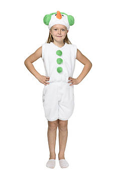 Карнавальний костюм зеленого Сніговика