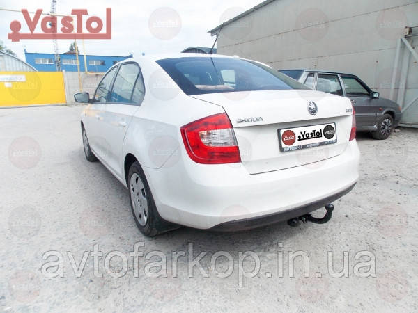 Фаркоп Skoda Rapid (хетчбек 2013-)(Фаркоп Шкода Рапид)VasTol - фото 6 - id-p933816938