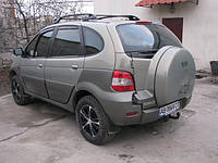 Фаркоп Renault Scenic 1 (компактвэн 2000-2003)(Рено Сценик 1) Автопрыстрий