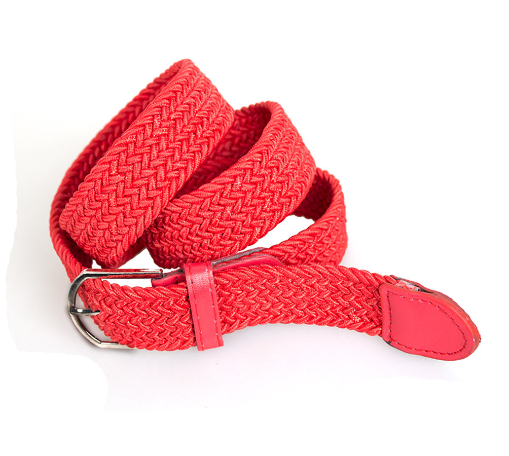 Жіночий ремінь еластичний REZ5602805 червоний, фото 1