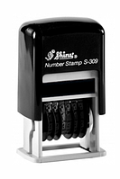 Міні-нумератор "Shiny" S-309 3 мм пласт. 6-ти розрядний, шт