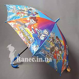 Парасолька дитячий BeYblade напівавтомат, фото 2