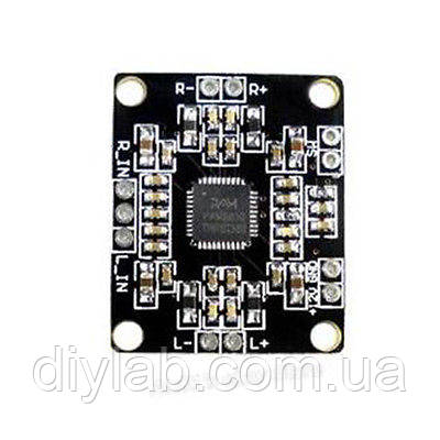 Стерео підсилювач класу D 2х15Вт