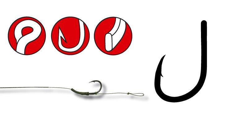 Гачок Gamakatsu G-Carp Super Snag Black (10 шт.) 002
