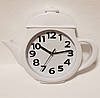 Настінний годинник для кухні "Чайник" Білий Time, фото 2