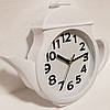 Настінний годинник для кухні "Чайник" Білий Time, фото 3