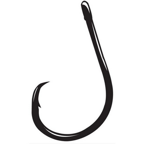Крючок Gamakatsu Octopus Circle 4X Strong Black 6/0