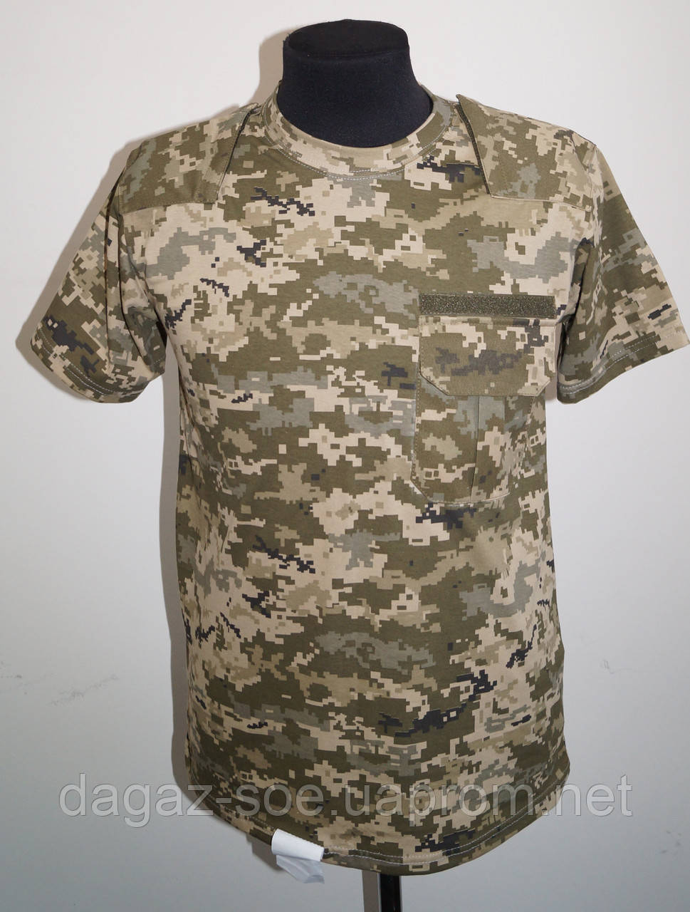 Футболка камуфльована піксель тактична - фото 1 - id-p88591014