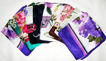 Хустки носові, хустки на голову