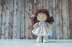 Інтер'єрна лялька "Сіренька квіточка"