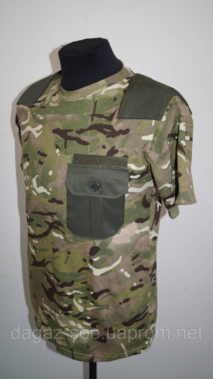 Футболка Мультикам військова тактична - фото 1 - id-p88598616