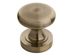 Дверна ручка-кноб Metal-Bud GZ ( GZPAT ) Кругла Бронза, фото 1