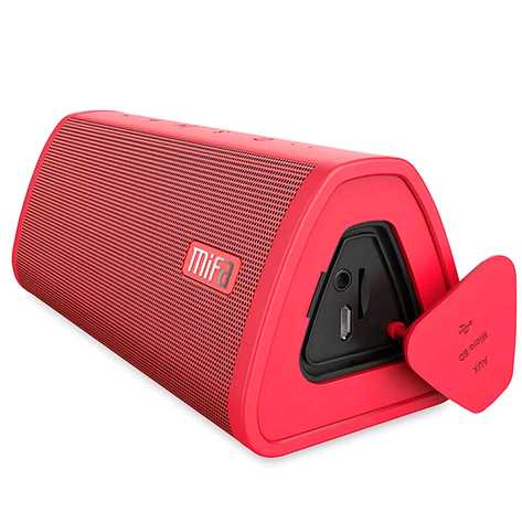 Портативна Bluetooth-колонка Mifa A10 Red водонепроникна, фото 2
