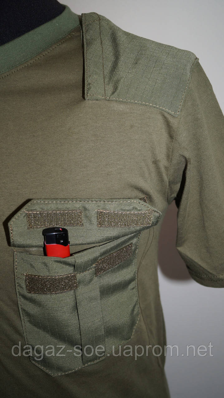 Літня футболка тактична - фото 1 - id-p88613516