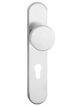 Дверна ручка на планці Metal-Bud GALKA ( GD7YN ) 225мм PZ 72 Нержавіюча сталь