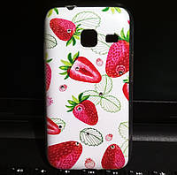 Защитный чехол Strawberry для Samsung J1 Mini (J105)