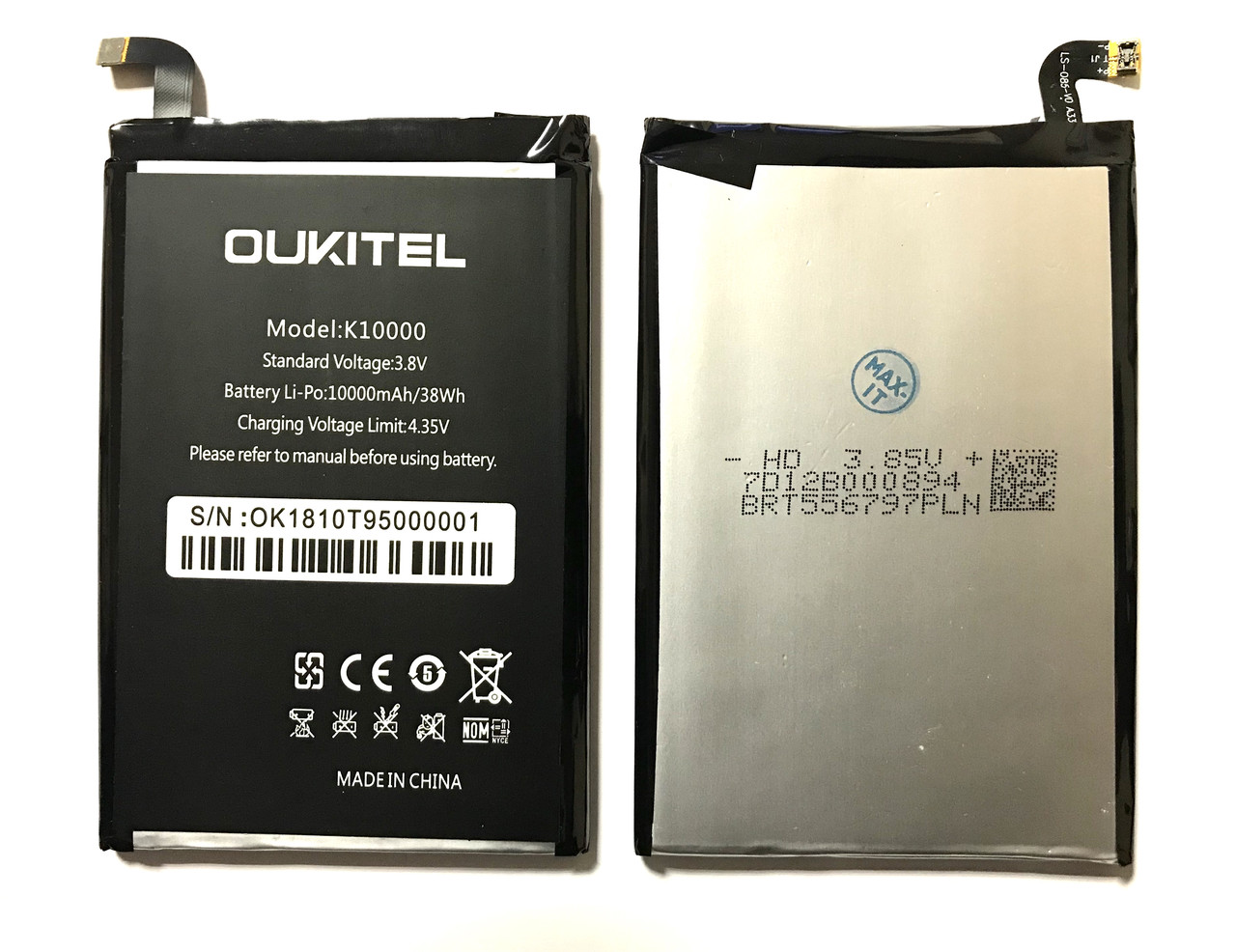 Акумулятор Oukitel K10000 Батарея, фото 1