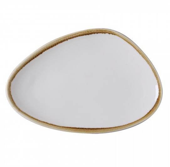 Блюдо трикутне Arcoroc Terrastone довжина 29 см фарфор (6282L)