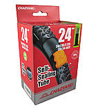 24 х 1.95 2.125 48 мм сосок. Камера 24. Велокамера 24. Антипрокол. Самоклейка. Велокамера Chao Yang 24 48 мм., фото 2