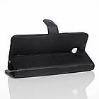 Чохол-книжка Litchie Wallet для Samsung A720 Galaxy A7 2017 Чорний, фото 6