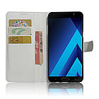 Чохол-книжка Litchie Wallet для Samsung A720 Galaxy A7 2017 Білий, фото 3