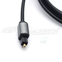 Кабель оптичний Toslink — Toslink (висока якість) New Design, 3 м, фото 3