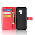 Чохол-книжка Litchie Wallet для Samsung A530 Galaxy A8 2018 Червоний, фото 4