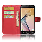 Чохол-книжка Litchie Wallet для Samsung Galaxy A3 2017 SM-A320 Червоний, фото 3