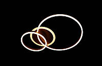 Современная светодиодная люстра кольца 2002-2A