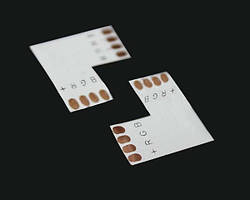 Плата PCB L-подібна для світлодіодної стрічки SMD 5050 RGB