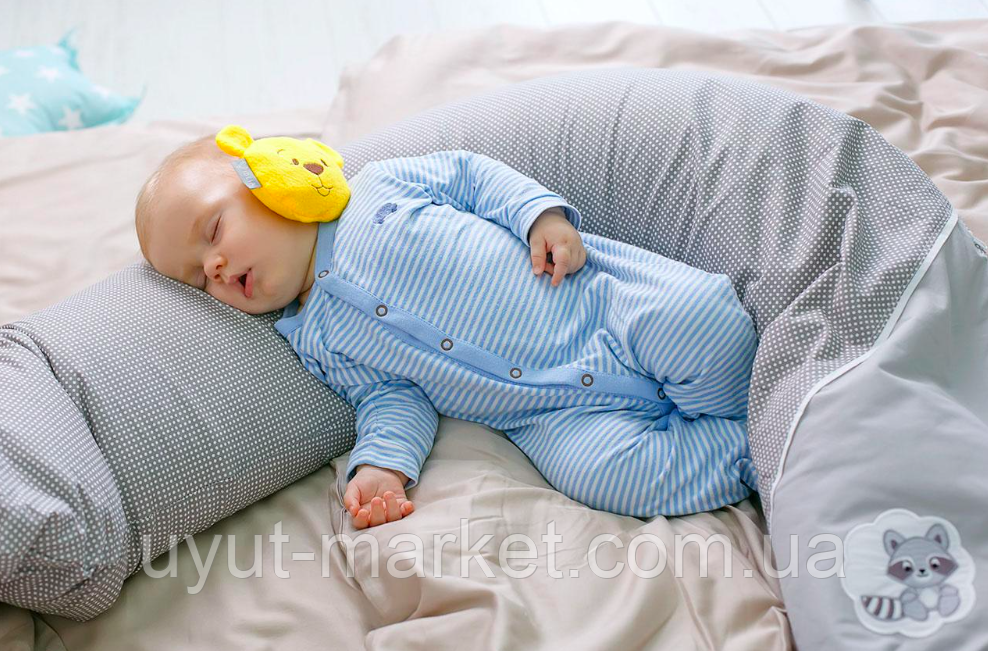 Детская подушка-грелка для новорожденных от коликов, WarmMe "Мишка маленький" 12х11см - фото 4 - id-p810830240