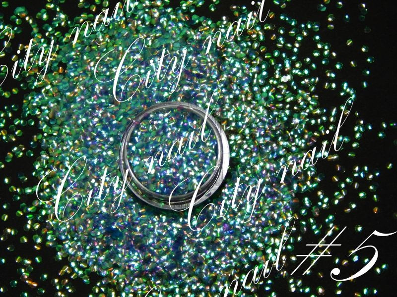 Лусочки для дизайну нігтів №5 блакитні, фото 1