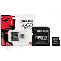 Карта пам'яті 16Gb KINGSTON microSD, Class 10