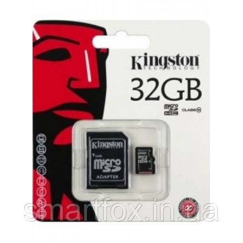 Карта пам'яті 32Gb KINGSTON microSD